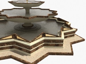 star fountain 3D Модель