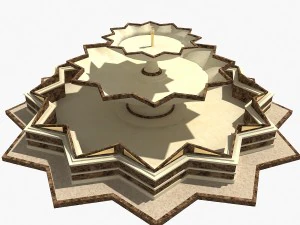 star fountain 3D Model