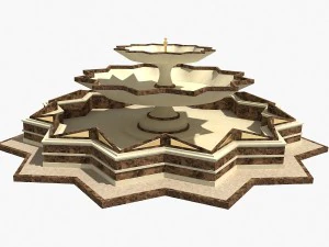 star fountain 3D Model