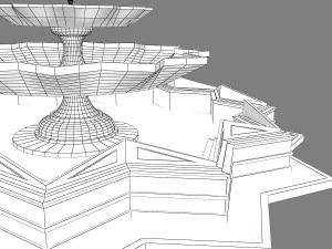 star fountain 3D Model