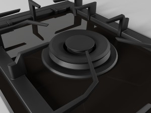 cooktop 01 Modelo 3D