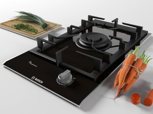 cooktop 01 Modelo 3D
