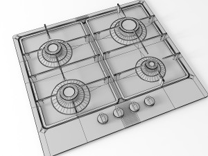 cooktop 02 3Dモデル
