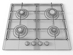 cooktop 02 3Dモデル