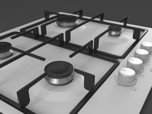 cooktop 03 Modelo 3D