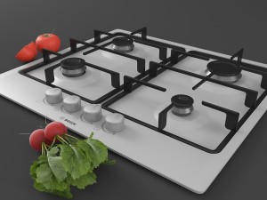 cooktop 03 Modelo 3D