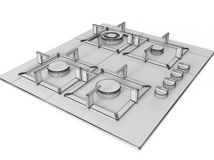 cooktop 04 3D-Modell