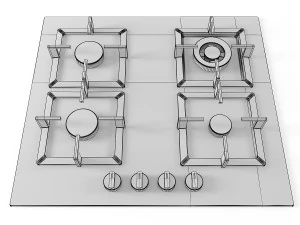 cooktop 04 3D Model