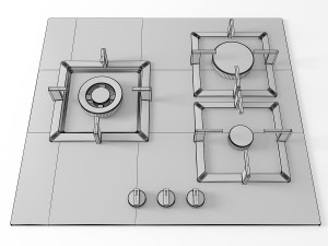 cooktop 05 3D-Modell