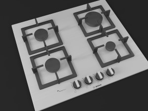 cooktop 06 Modelo 3D