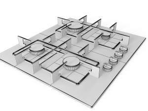 cooktop 07 3Dモデル