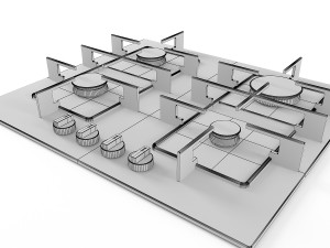 cooktop 07 3Dモデル
