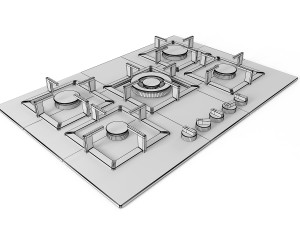 cooktop 08 3D Model