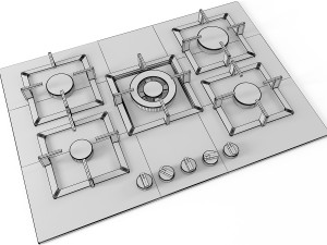 cooktop 08 3D Model
