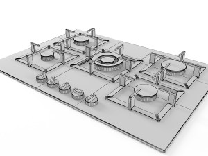 cooktop 08 3D Model