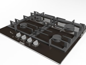 cooktop 10 3D Model