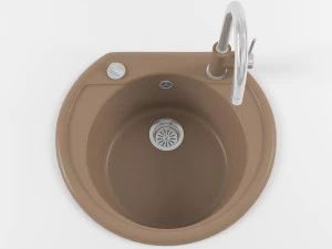 kitchen sink 01 3D Model