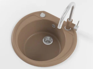 kitchen sink 01 3D Model