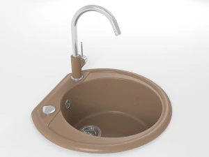 kitchen sink 01 3D Model