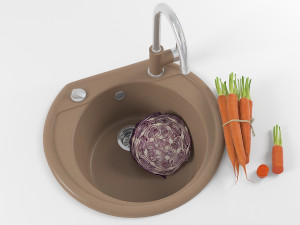 kitchen sink 01 Modelo 3D