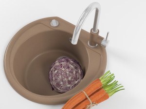 kitchen sink 01 Modelo 3D