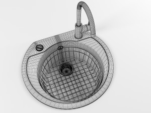 kitchen sink 02 Modelo 3D