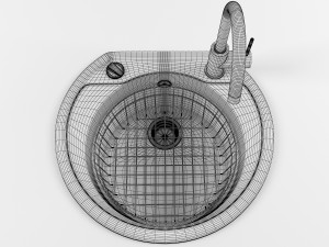 kitchen sink 02 Modelo 3D