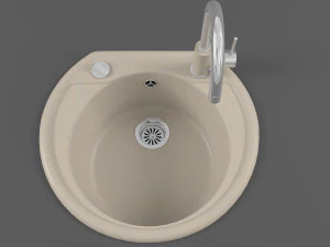 kitchen sink 03 3D Model