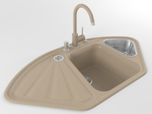kitchen sink 04 3D Модель