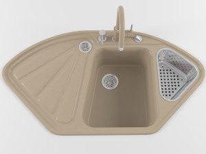 kitchen sink 04 Model 3D