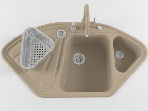 kitchen sink 04 Model 3D