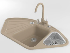 kitchen sink 04 3D Model