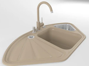 kitchen sink 04 3D Model