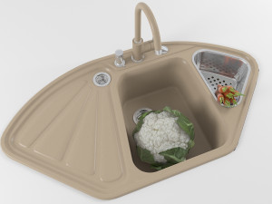 kitchen sink 04 Model 3D