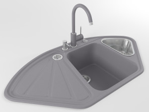 kitchen sink 05 3D Модель