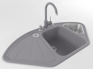 K&uuml;chensp&uuml;le 05 3D Modell