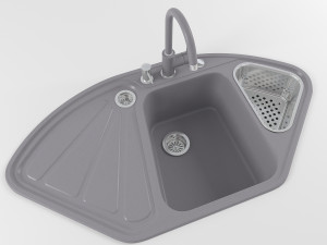 kitchen sink 05 Modello 3D
