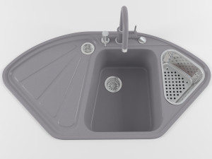 kitchen sink 05 Modello 3D