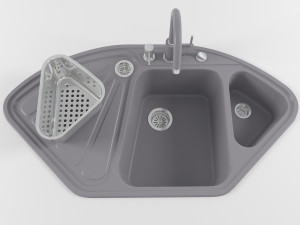 kitchen sink 05 Modello 3D