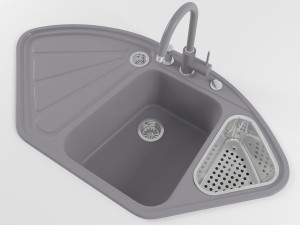 kitchen sink 05 Modello 3D