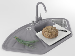kitchen sink 05 Modello 3D
