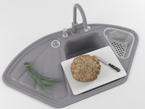 kitchen sink 05 Modello 3D