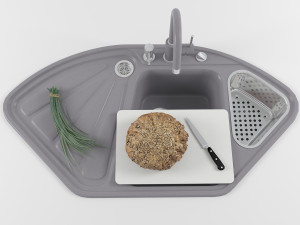 kitchen sink 05 Modello 3D