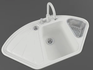 kitchen sink 06 3D Model