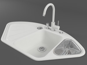 kitchen sink 06 Modello 3D