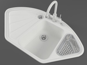 kitchen sink 06 Modello 3D
