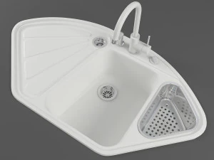 kitchen sink 06 3D Model