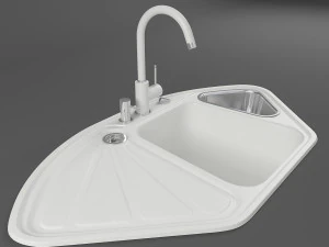 kitchen sink 06 3D Model