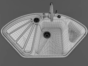 kitchen sink 06 3D Model