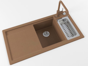 kitchen sink 07 3D 模型